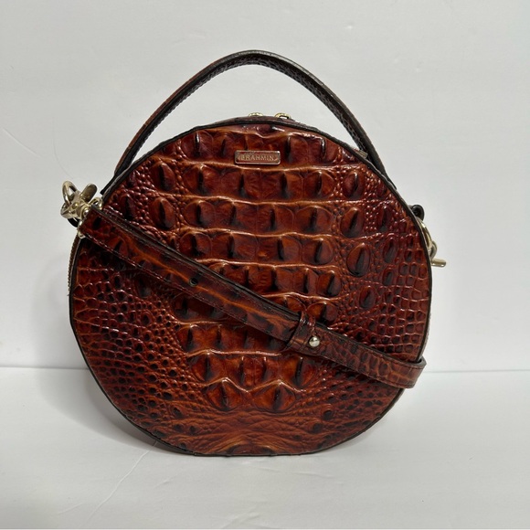 Brahmin Lane Pecan Melbourne Crossbody - Picture 3 of 16